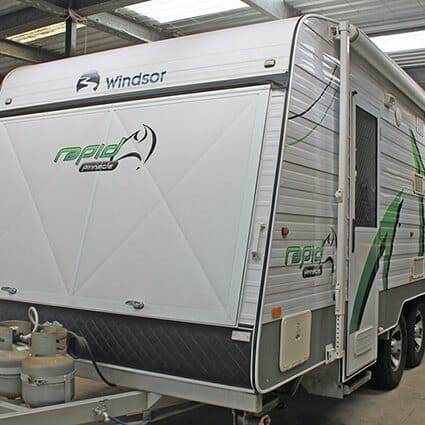 Windsor Rapid Pinnacle Front — Caravan Sales in Murwillumbah, NSW