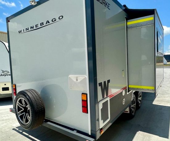 Extra Wheel at the Back of the Caravan — Caravan Sales in Murwillumbah, NSW